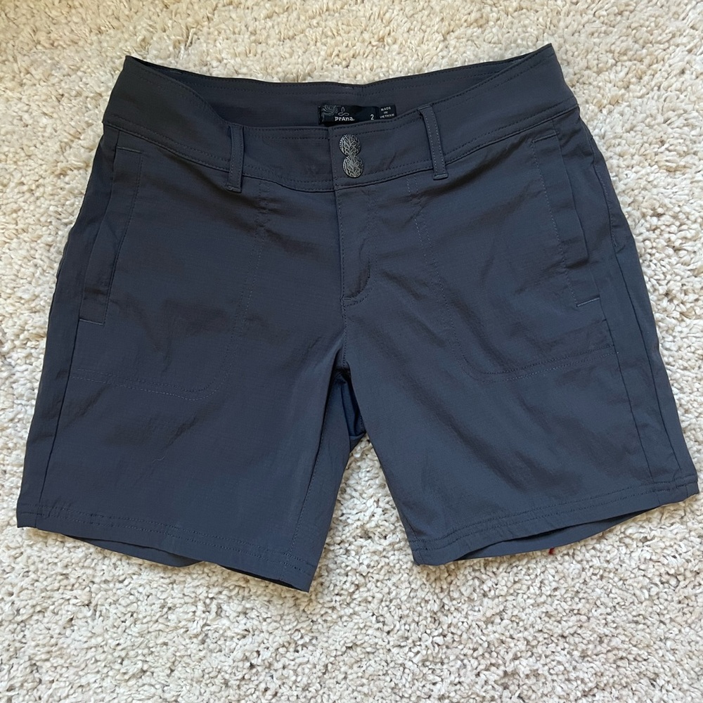 Prana Women's Gray Hiking Shorts